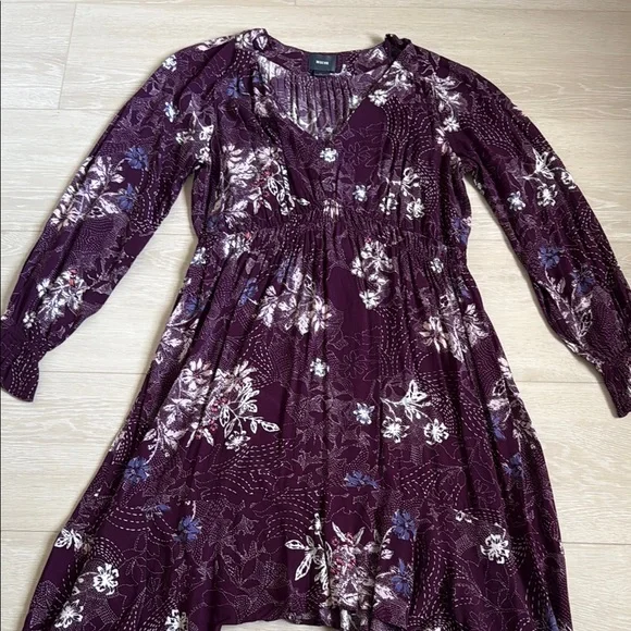 Maeve Long Sleeve Floral Dress - Picture 2 of 9